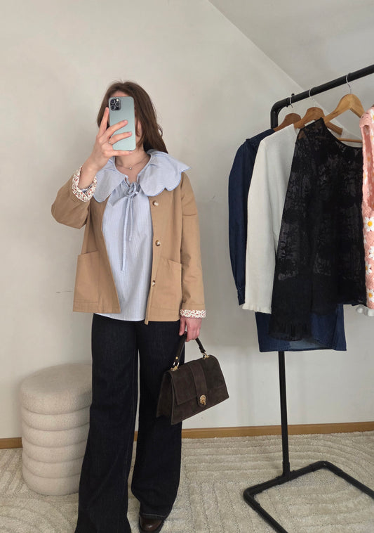 Blouse Eugénie Rayée