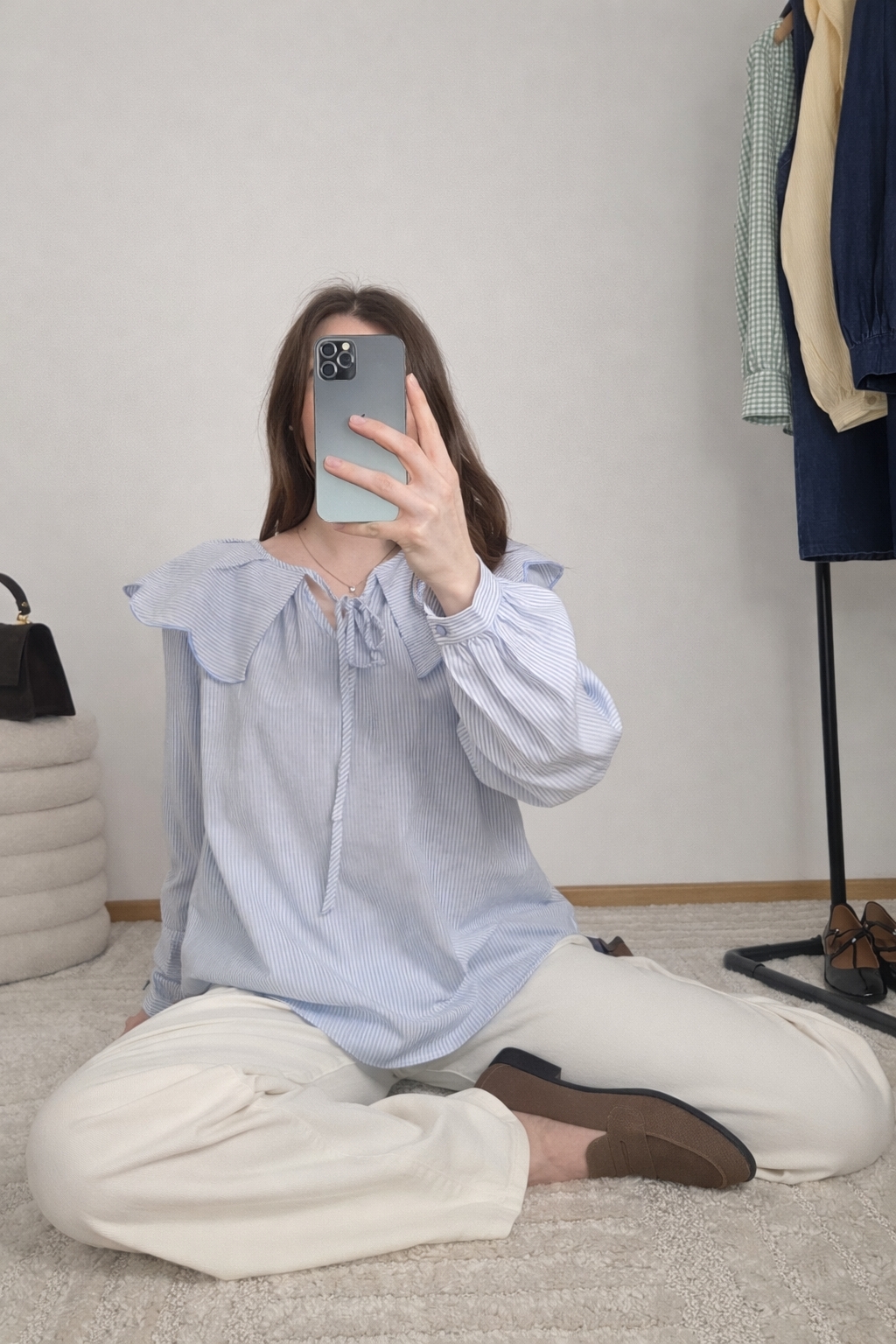 Blouse Eugénie Rayée