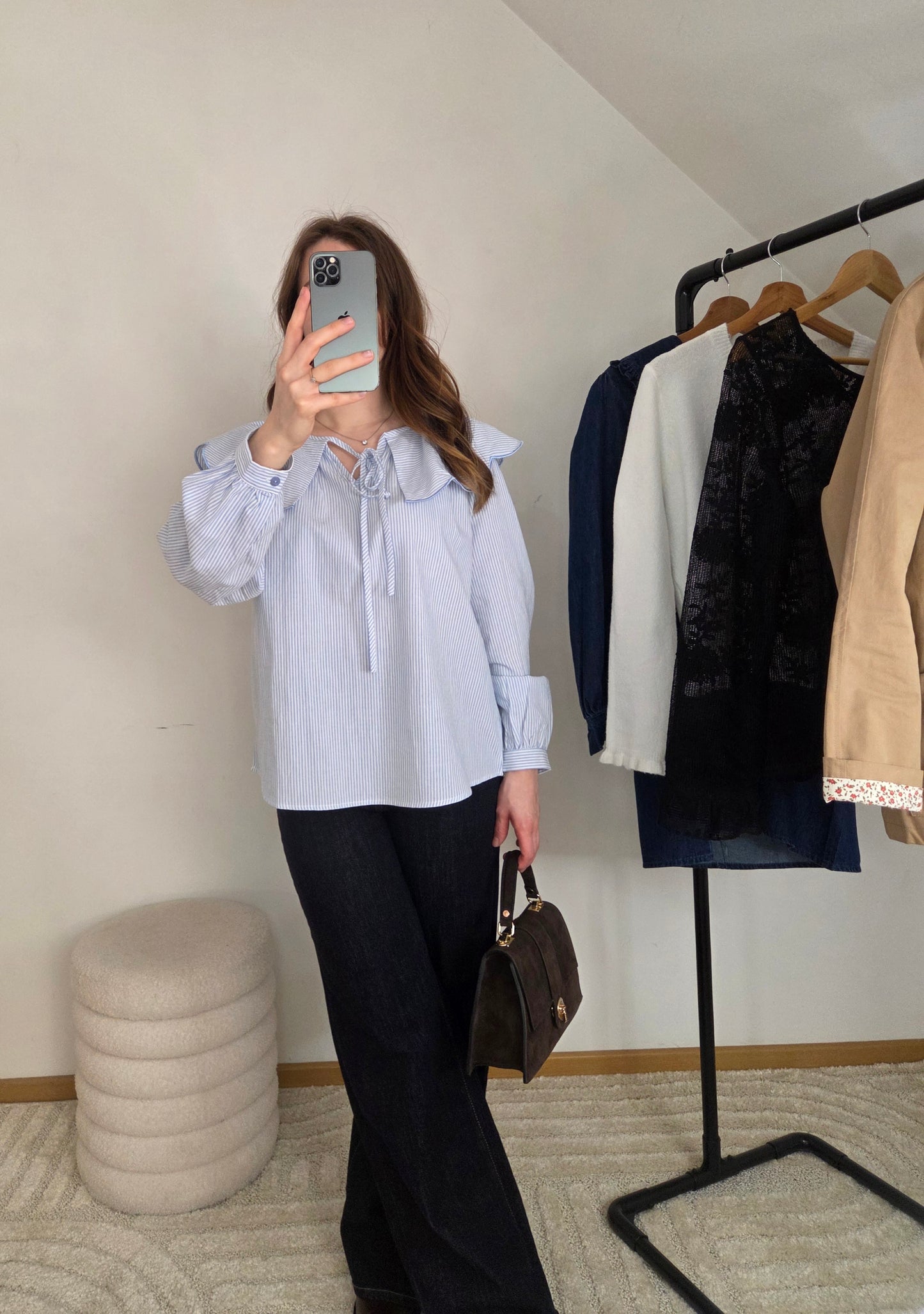 Blouse Eugénie Rayée