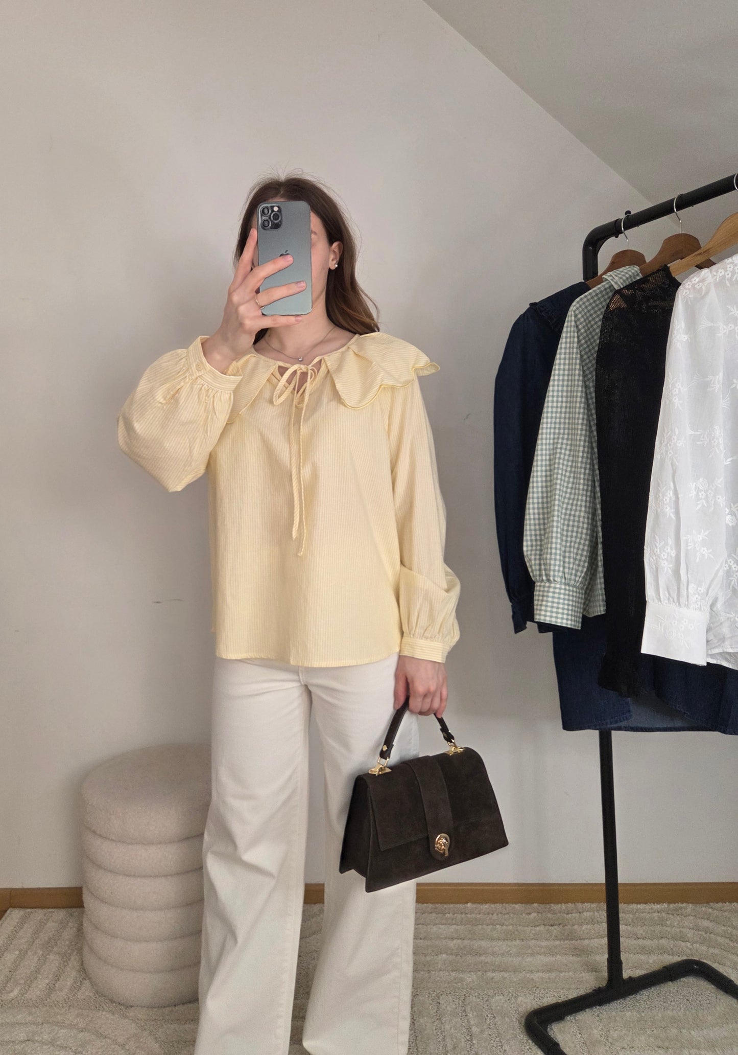 Blouse Eugénie Rayée